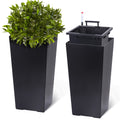 22.4" Tall Planters Set of 2,Outdoor＆Indoor Pots
