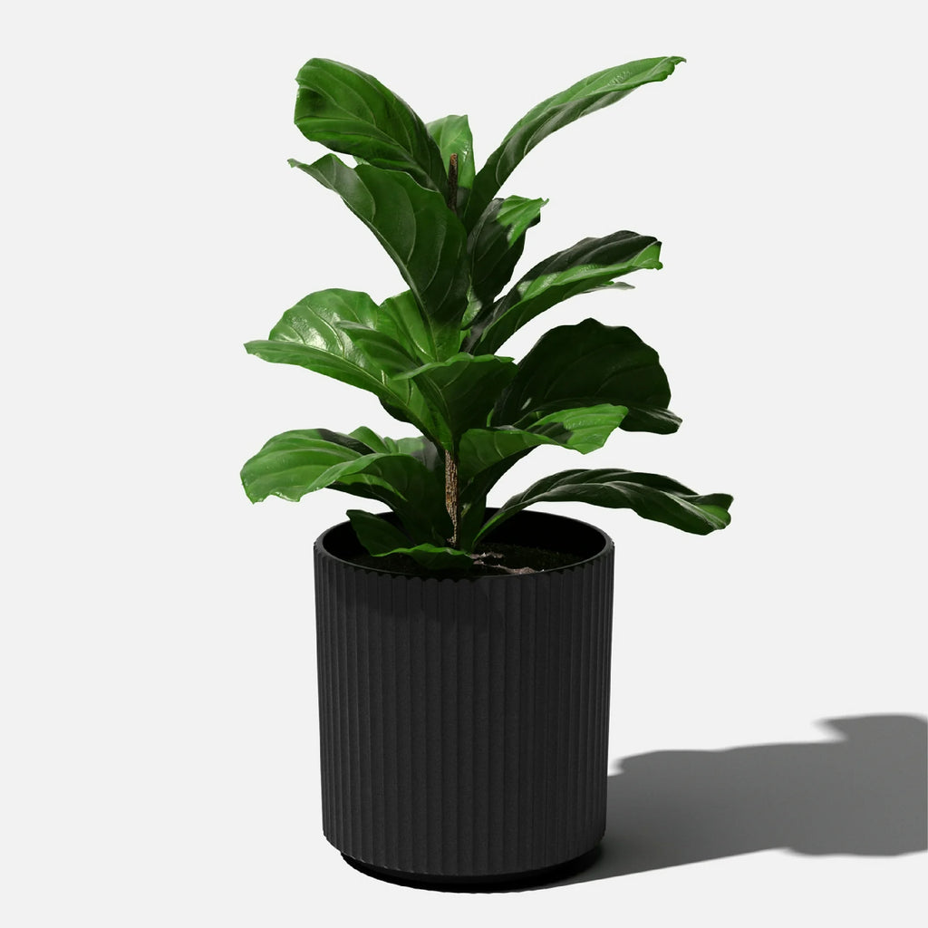 Veradek Ripple 16' Planter Black